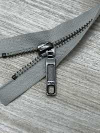 5RGTHOR-OUTLET Metal Zipper Size 5 Antique Silver Open YKK Sub Photo