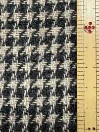 OF7258 Fluffy, Thick Count, Classic Linen Wool Houndstooth[Textile / Fabric] Oharayaseni Sub Photo