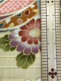AP62902 Colorful Gold Print Satin (Round Roll)[Textile / Fabric] COSMO TEXTILE Sub Photo
