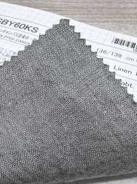 SBY60KS L1/60 Linen Canvas, Charcoal Dyed & Persimmon Dye[Textile / Fabric] SHIBAYA Sub Photo