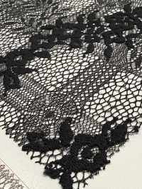 KKF8844-W-1 Nylon Soft Shirring Lace[Textile / Fabric] Uni Textile(Komon Studio) Sub Photo