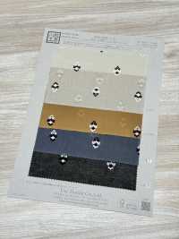 KKH800F-4 80- Lawn Cotton Lawn, Dyed With Pigment, Flocked Finish.[Textile / Fabric] Uni Textile(Komon Studio) Sub Photo