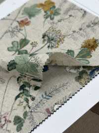 8026-1790-1 Linen Loomstate Natural Garden[Textile / Fabric] HOKKOH Sub Photo