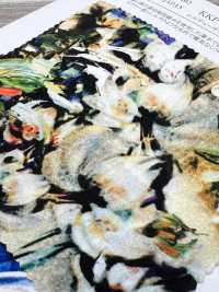 KKP8032-58D-BK-464 Silky Dew Satin Wide Width[Textile / Fabric] Uni Textile(Komon Studio) Sub Photo