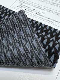 KKP8585-55-SB-218 Seersucker Stretch Wide Width Multi-color Print[Textile / Fabric] Uni Textile(Komon Studio) Sub Photo