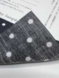1930-DOT Takashima Chijimi Fabric, Polka Dot Pattern[Textile / Fabric] Sub Photo