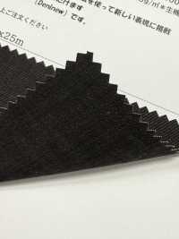 HK1313B Okayama-Made Denim, Sumi Ink Coating / Black, Denim-Like (No Washing)[Textile / Fabric] KOYAMA Additional Images