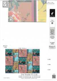 KKT8031-58-RI Silky Dew Satin[Textile / Fabric] Uni Textile(Komon Studio) Sub Photo