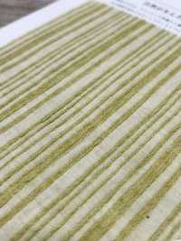 KYC447-1 Linen Yarn Dyed Akiha Stripe Yoryu (Takashima Chijimi)[Textile / Fabric] Uni Textile(Komon Studio) Sub Photo