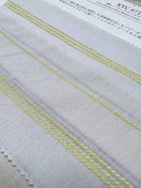 KYC-671-W-1 Cotton, Rayon, Linen Dobby, Multi-stripe Wide Wide Width[Textile / Fabric] Uni Textile(Komon Studio) Sub Photo