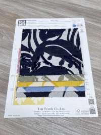 KYC814-2 T/C Yarn Dyed Cut Jacquard[Textile / Fabric] Uni Textile(Komon Studio) Sub Photo