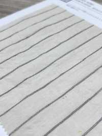 KYC904-ST Cotton Yarn Yarn Dyed Open-weave Shirring Stripe[Textile / Fabric] Uni Textile(Komon Studio) Sub Photo