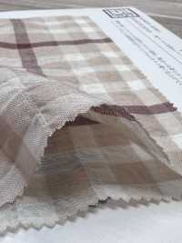 KYC921-C-1 Cotton Tencel Yarn Dyed Shirring[Textile / Fabric] Uni Textile(Komon Studio) Sub Photo