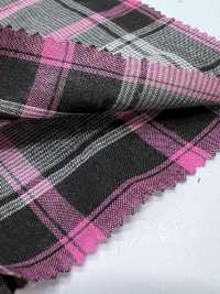 KYC921-C-2 Cotton Tencel Yarn Dyed Shirring[Textile / Fabric] Uni Textile(Komon Studio) Sub Photo