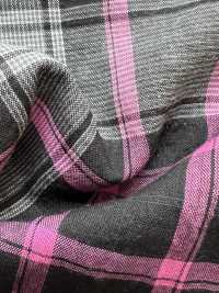 KYC921-C-2 Cotton Tencel Yarn Dyed Shirring[Textile / Fabric] Uni Textile(Komon Studio) Sub Photo