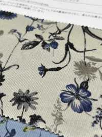 19189 Shirt Corduroy Floral Print[Textile / Fabric] SUNWELL Sub Photo