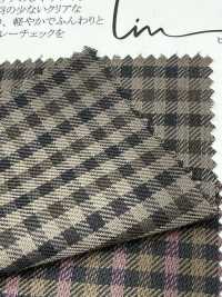 46220 Lim-bless 40 Single Thread Sheer Viyella Check[Textile / Fabric] SUNWELL Sub Photo