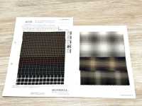 46220 Lim-bless 40 Single Thread Sheer Viyella Check[Textile / Fabric] SUNWELL Sub Photo