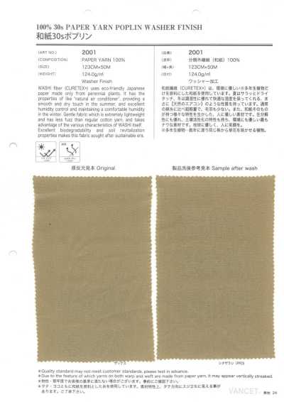 2001 Washi 30s Poplin