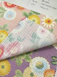 83080 Shantung Hanazome Komachi[Textile / Fabric] VANCET Sub Photo