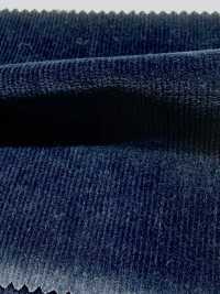 13477 21-wale Indigo Washed Corduroy Stretch[Textile / Fabric] SUNWELL Sub Photo
