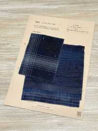 A-8164 Yarn Dyed Indigo Corduroy[Textile / Fabric] ARINOBE Sub Photo
