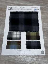 KYC921-C-3 Cotton Tencel Yarn Dyed Shirring[Textile / Fabric] Uni Textile (Komon Kobo) Additional Images