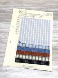 BC7003 Organic Cotton/Re- Polyester Check Wash Finish[Textile / Fabric] COSMO TEXTILE Sub Photo