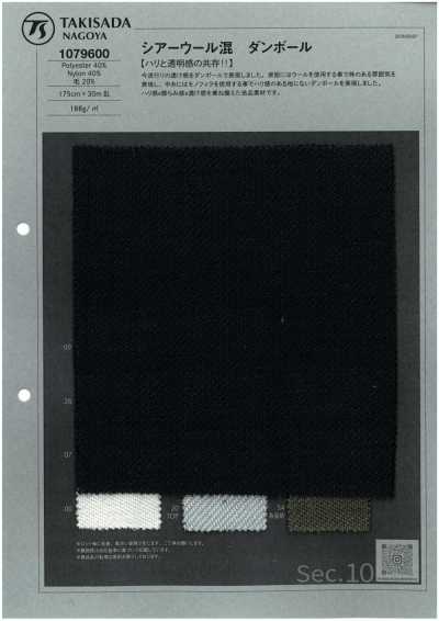 1079600 Sheer Wool-blend Spacer Knit