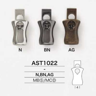 Brass Spring/die-cast Tubular Cord Lock