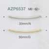 AZP6537 Brass Sew-on Metal Plate