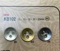 KB102 Vintage-style Metal Buttons DAIYA BUTTON(DAIYA BUTTON) Sub Photo