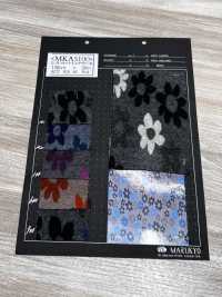 MKA5100 Million Hot Eco Flower Jacquard[Textile / Fabric] Marukyo Textile Additional Images