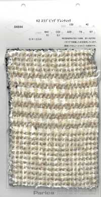 84644 K2 Slub Big Glen Check[Textile / Fabric] Parika Sub Photo
