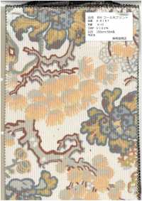 A-8187 8W Corduroy Print[Textile / Fabric] ARINOBE Sub Photo