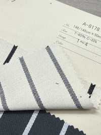 A-8178 T/C Stripe Chinos[Textile / Fabric] ARINOBE Sub Photo