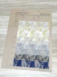 83081 80 Silk Veil Lawn SC Rough Paisley[Textile / Fabric] VANCET Sub Photo