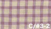 83194 Linen-Like Slub Bicolor Dot, Stripe, Check[Textile / Fabric] VANCET Additional Images