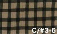 83194 Linen-Like Slub Bicolor Dot, Stripe, Check[Textile / Fabric] VANCET Additional Images