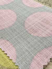 83194 Linen-Like Slub Bicolor Dot, Stripe, Check[Textile / Fabric] VANCET Additional Images