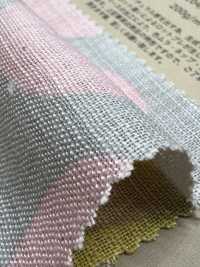 83194 Linen-Like Slub Bicolor Dot, Stripe, Check[Textile / Fabric] VANCET Additional Images