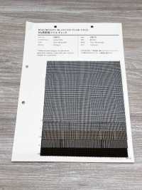 V8615 30s High-Density Twill Check[Textile / Fabric] VANCET Additional Images