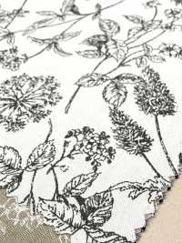 850544 Broadcloth Unbleached Cotton Botanical Rhythm Wildflower[Textile / Fabric] VANCET Sub Photo