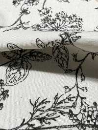 850544 Broadcloth Unbleached Cotton Botanical Rhythm Wildflower[Textile / Fabric] VANCET Sub Photo