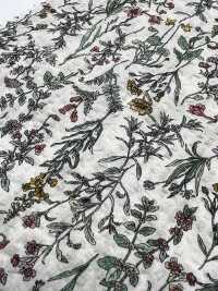 4027-680-3 80 Lawn Miracle Wave Threaded Botanical[Textile / Fabric] HOKKOH Sub Photo