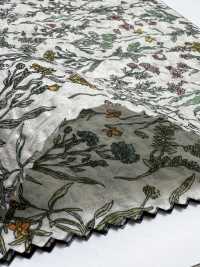 4027-680-3 80 Lawn Miracle Wave Threaded Botanical[Textile / Fabric] HOKKOH Sub Photo