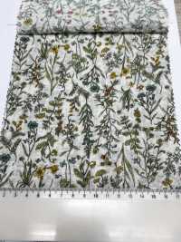 4027-680-3 80 Lawn Miracle Wave Threaded Botanical[Textile / Fabric] HOKKOH Sub Photo