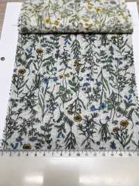 4027-680-3 80 Lawn Miracle Wave Threaded Botanical[Textile / Fabric] HOKKOH Sub Photo