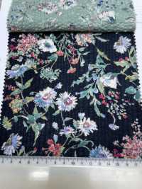 4027-680-5 80 Lawn Miracle Wave Watercolor Flower[Textile / Fabric] HOKKOH Sub Photo