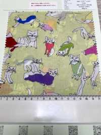 SHU-110-2 60 Lawn Inkjet PT Cats[Textile / Fabric] HOKKOH Sub Photo